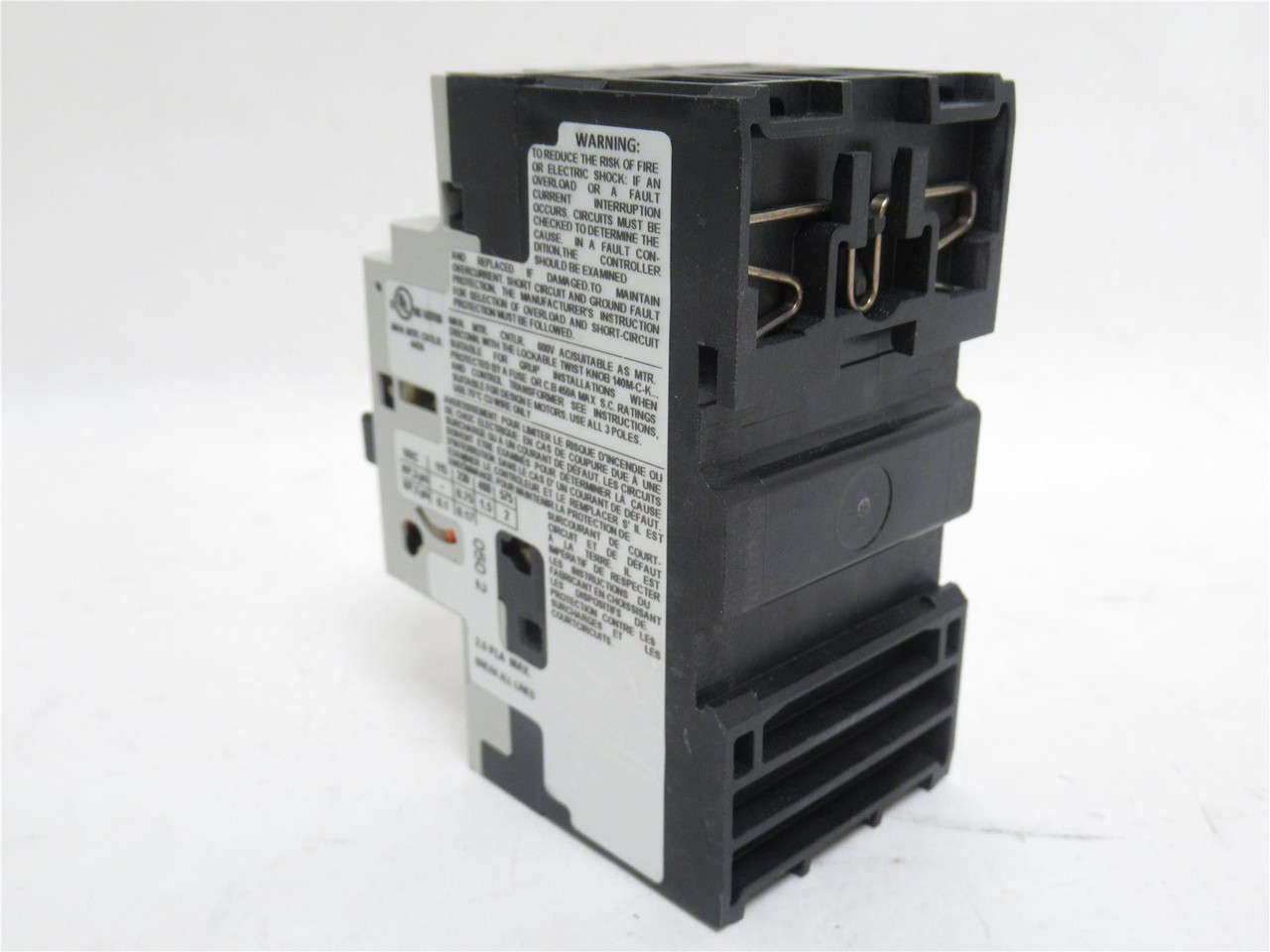 Allen-Bradley 140M-C2N-B25; Manual Starter 2.5A; 3P; 600VAC