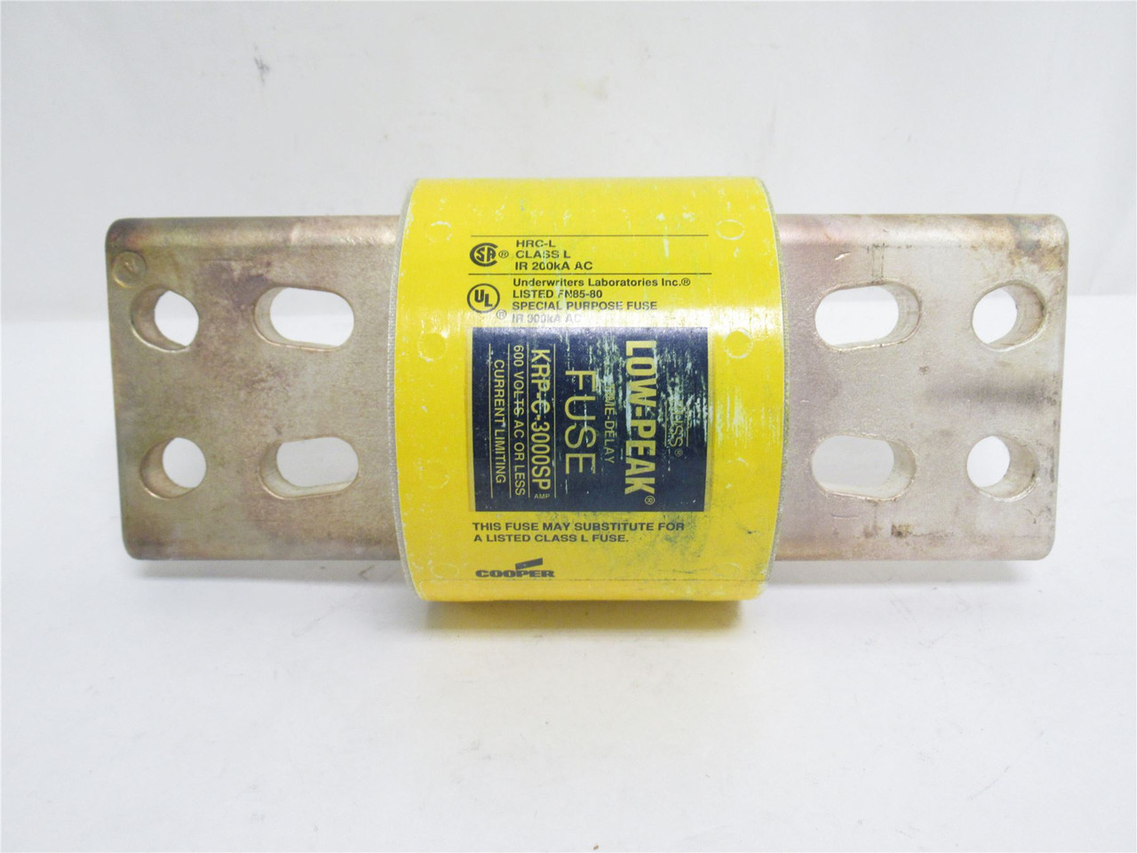 Bussmann KRP-C-3000SP; Time Delay Fuse; 3000A; 600VAC/300VDC