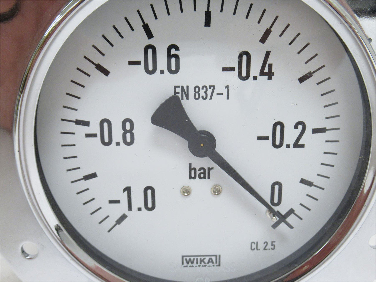 Multivac 80431101002; Vacuum Gauge 886049; 3-1/2" Face
