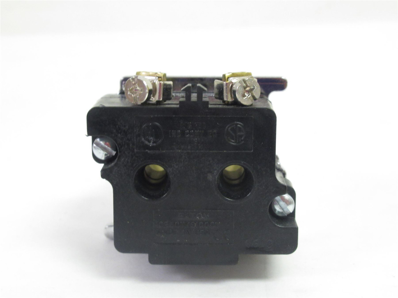 Eaton 10250T201N; Incandescent Indicator Light; 120VAC/DC