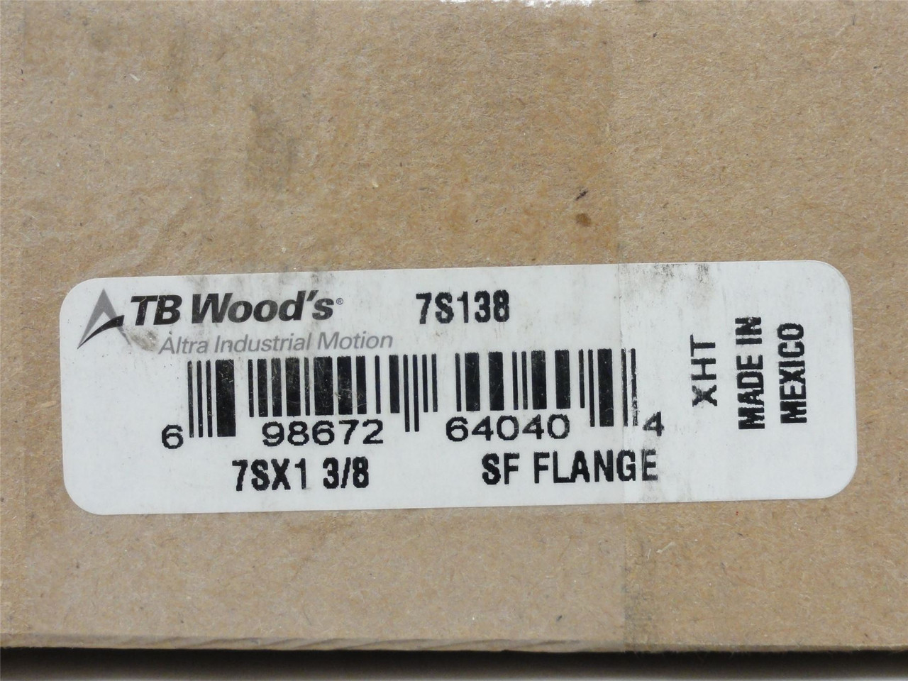 TB Woods 7S138; Coupling Flange; 1-3/8" ID