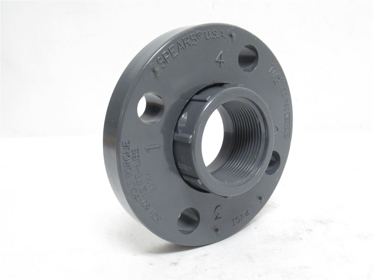 Spears 855-015; Van Stone Flange:; 1-1/2NPT; Sch: 80; 150PSI