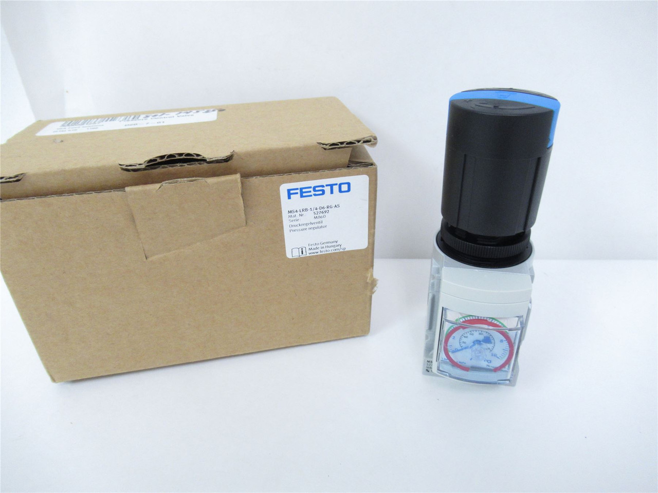 Festo MS4-LRB-1/4-D6-RG-AS; Pressure Regulator 527692 G1/4