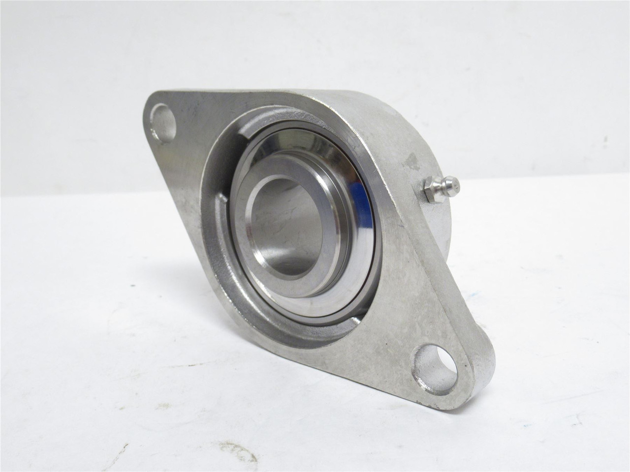 KML SSUCFL207-20-P6; Flange Bearing; SS; 1-1/4"ID; 2-Bolt