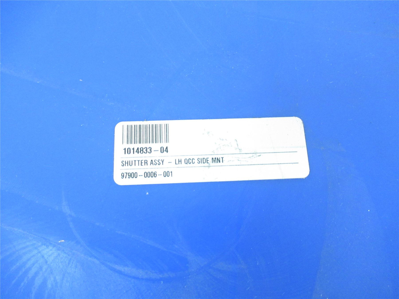 Ross Industries 101483304; Assembly Shutter; LH; QCC