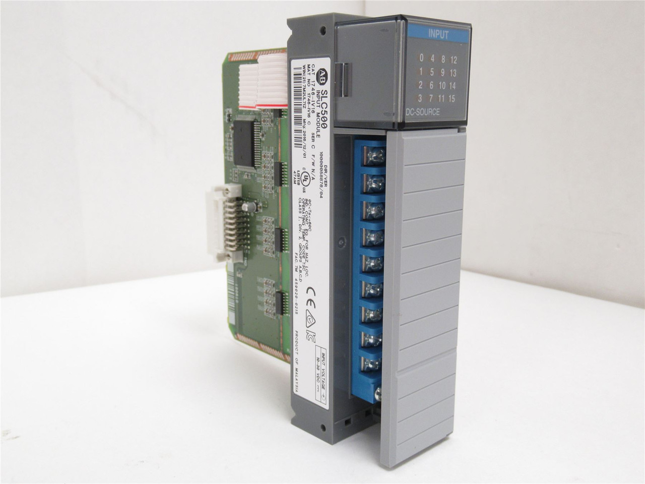Allen-Bradley 1746-IV16; Input Module; SLC 500; 10-30VDC