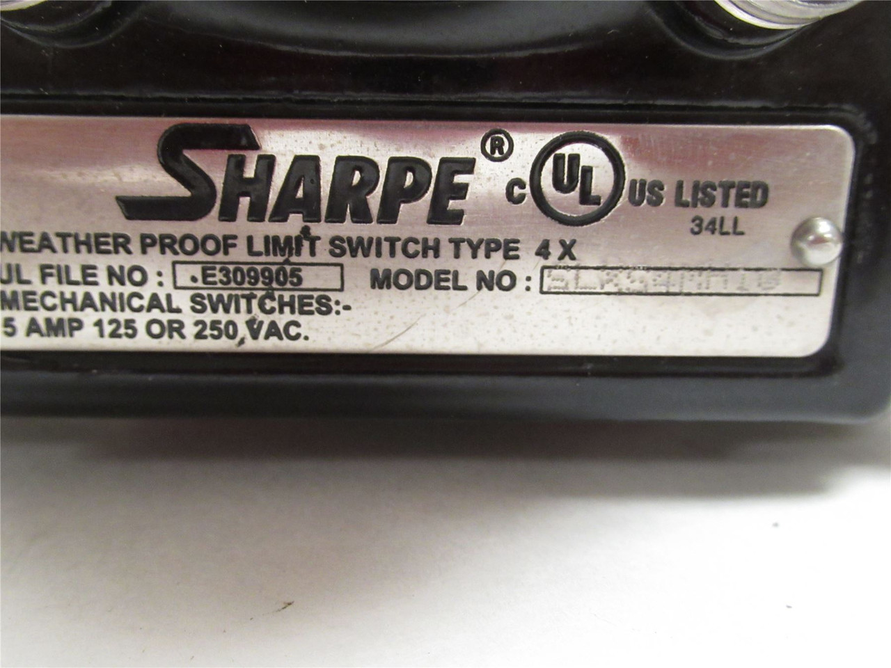 Sharpe SPN-II-063; Actuated Ball Valve Assembly; SS; 1FNPT