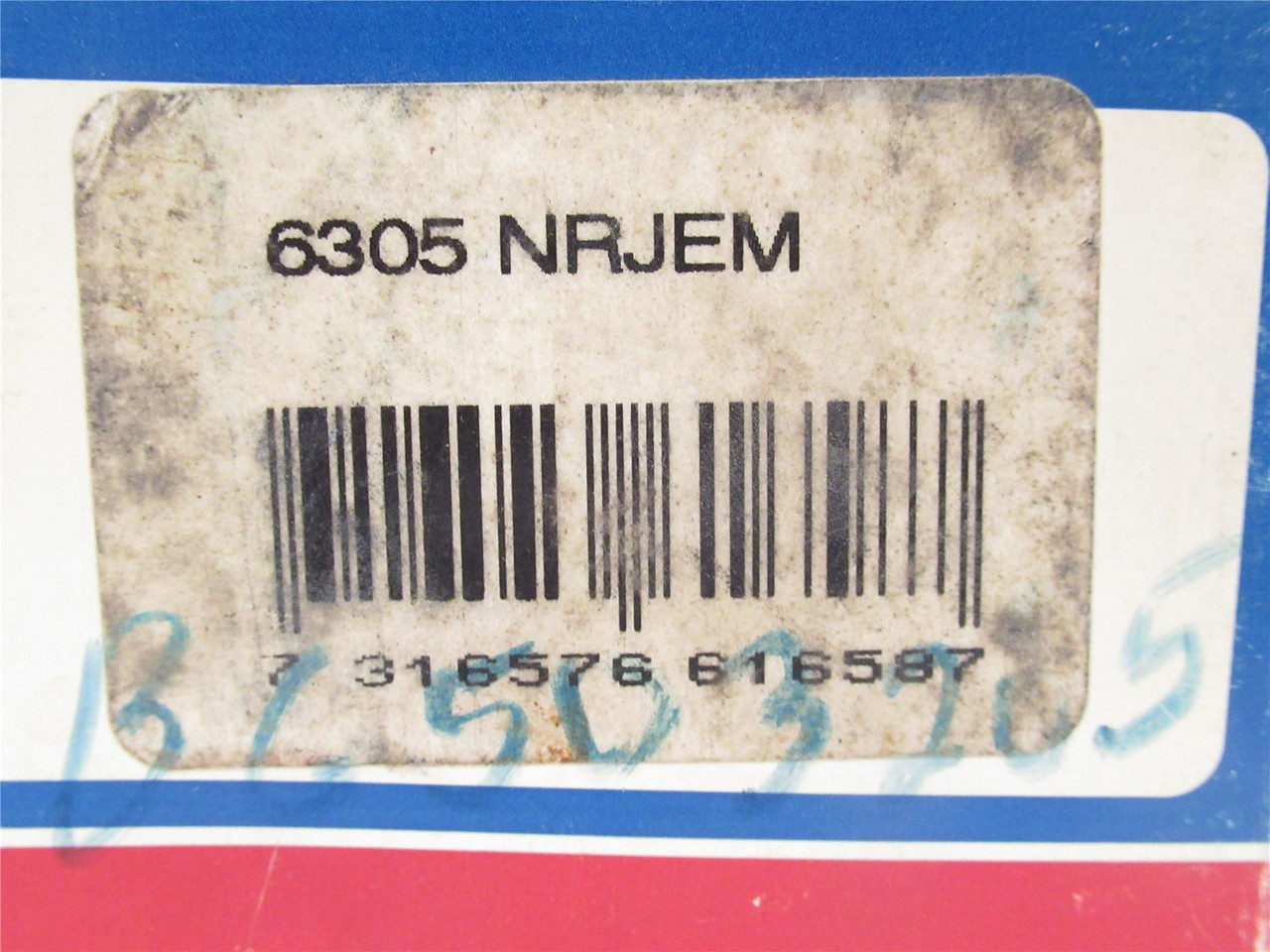SKF 6305-NRJEM; Ball Bearing; 25mmID x 62mmOD x 17mm Wide