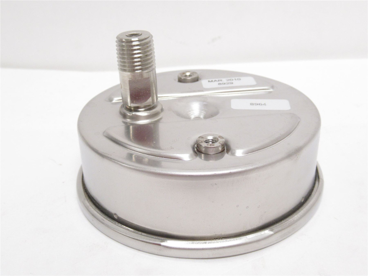 Ashcroft 101008S100; Liquid Fill Pressure Gauge 0-100Psi