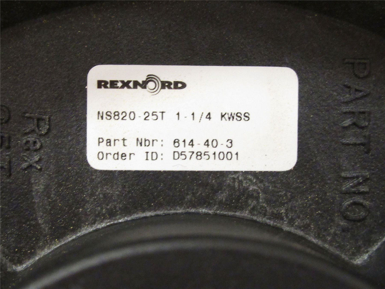 Rexnord  614-40-3; Molded Split Sprocket; 1"ID; 25-Teeth