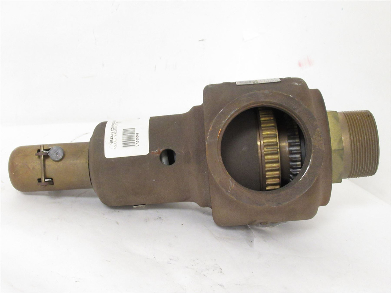 Dresser 1543J-21; Relief Valve; 140PSI; 2"MNPT x 2-1/2"FNPT