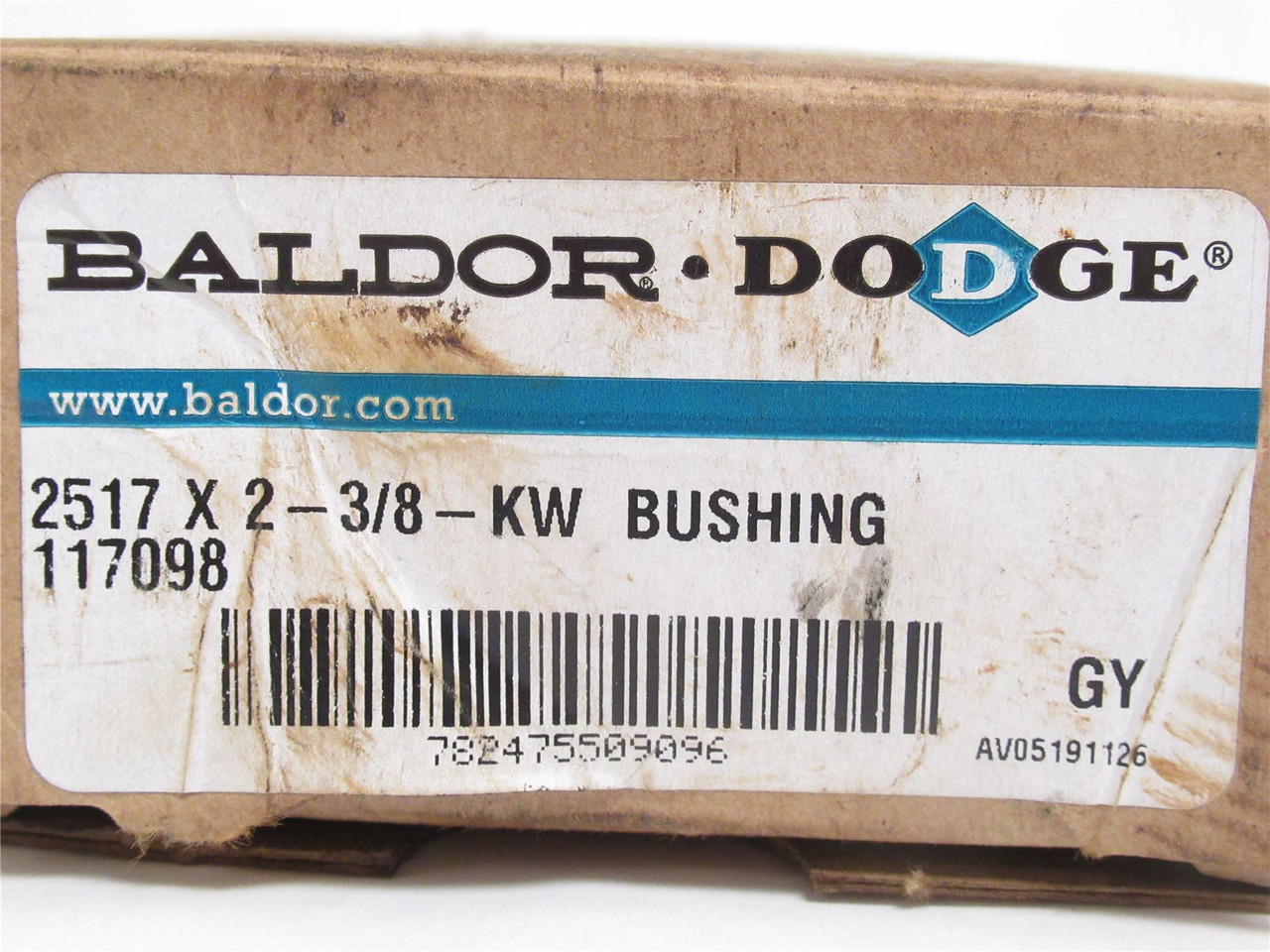 Dodge 2517X2-3/8; Taper-Lock Bushing 117098; 2-3/8"ID