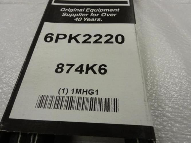Bando 1MHG1; Serpentine Belt; 87.1"Long; Industry 874K6
