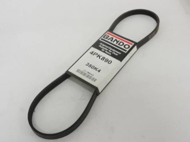 Bando 4PK890; Serpentine Belt 350K4; 4-ribs 35.0"L; 1MGK3