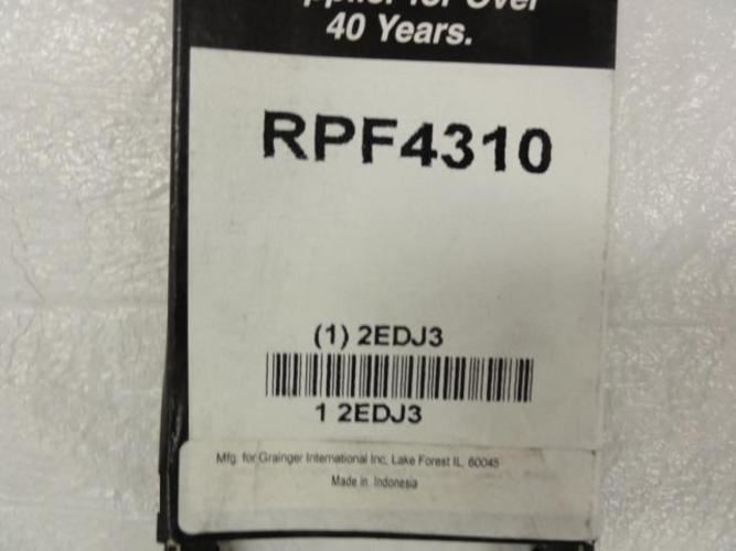 Bando 2EDJ3; Auto V-Belt; Industry Number RPF4310