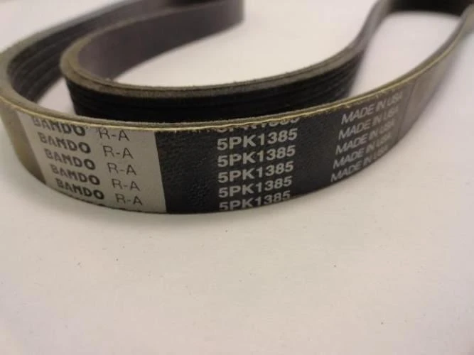Bando 5PK1385; Serpentine Belt 545K5; 5-ribs 54.5"L; 1MGP9