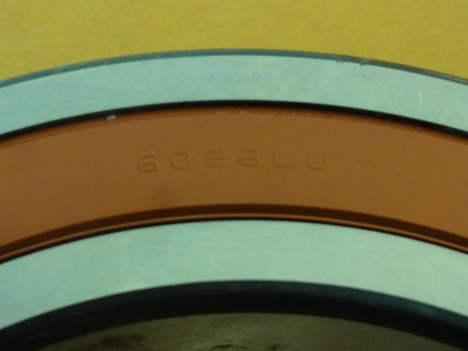 NTN 6026LLU; Ball Bearing; 130mm ID; 200mm OD; 33mm W