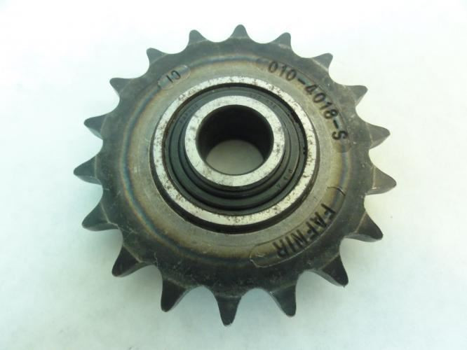 Fafnir 010-4018-S; Idler Sprocket; # 40; 18T; 5/8"ID