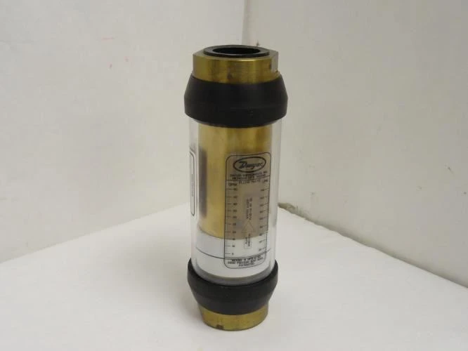 Dwyer HFB-5-50; In-Line Flow Monitor; Brass; 20-150GPM; 2NPT