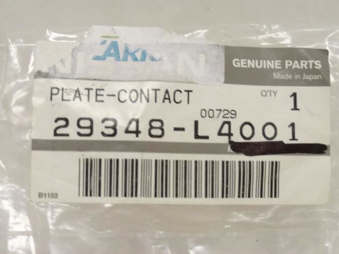 fits Nissan 29348-L4001; Forklift Contact Plate