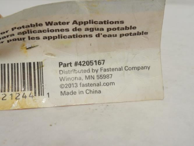 Profitter 405167; Brass Ball Valve; 3/8 FNPT; 600WOG; 150WSP