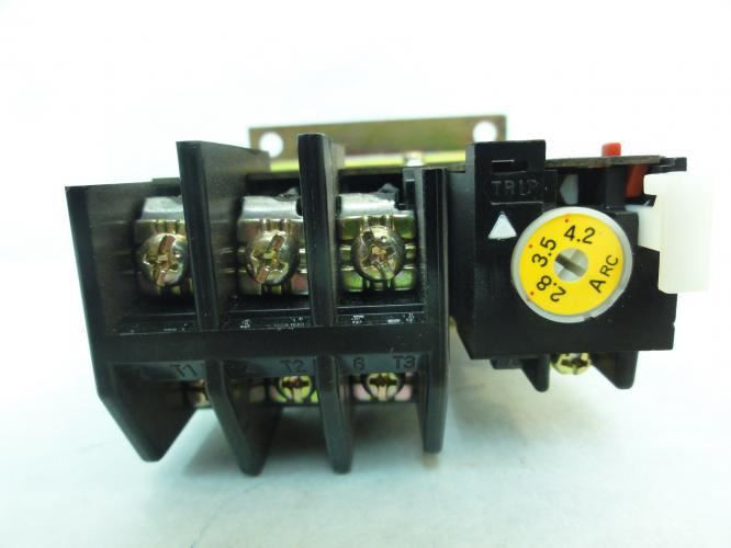 Fuji Electric TR-1S-N/UL-2.8-4.2A; Overload Relay 600V 2.8-4.2A