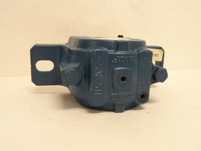 SKF SAF 511; Split Pillow Block Housing; 2-Bolt; Cast Iron
