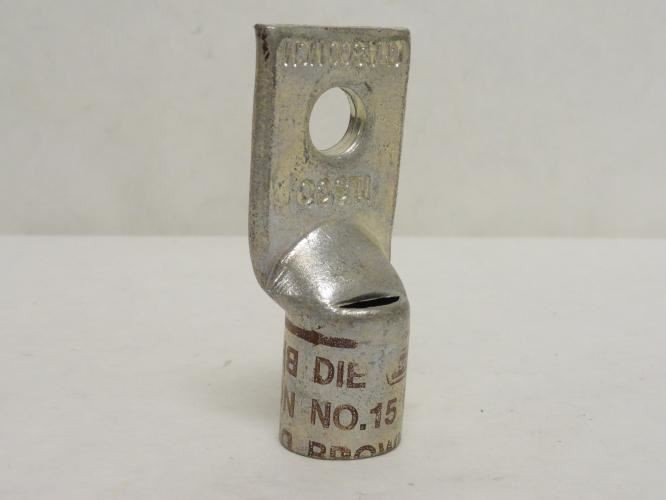 ILSCO CRA500MCM; Copper Compression Lug; 500mcm Wire; 1/2" Stud
