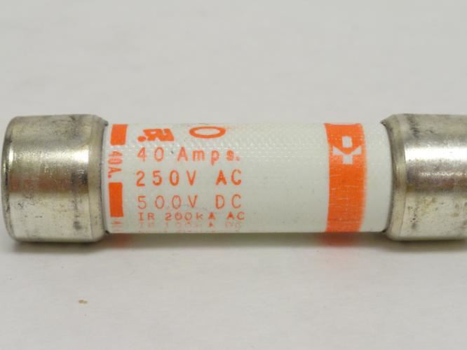Gould A2Y40-1; Amp-Trap Fuse; 40A; 250VAC; 500VDC; Type: 1