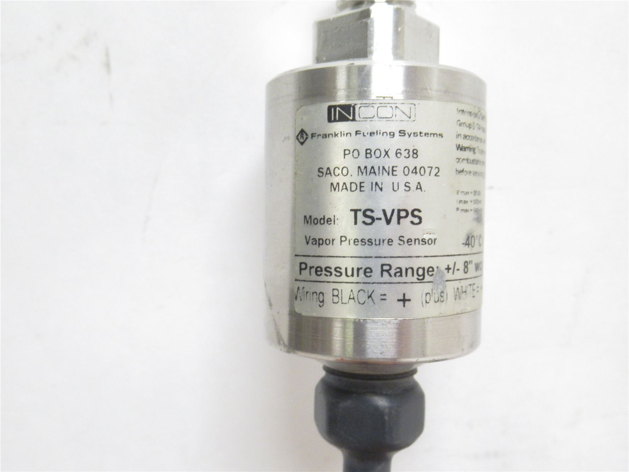 Franklin Fuel TS-VPS; Vapor Pressure Sensor; 1/4NPT