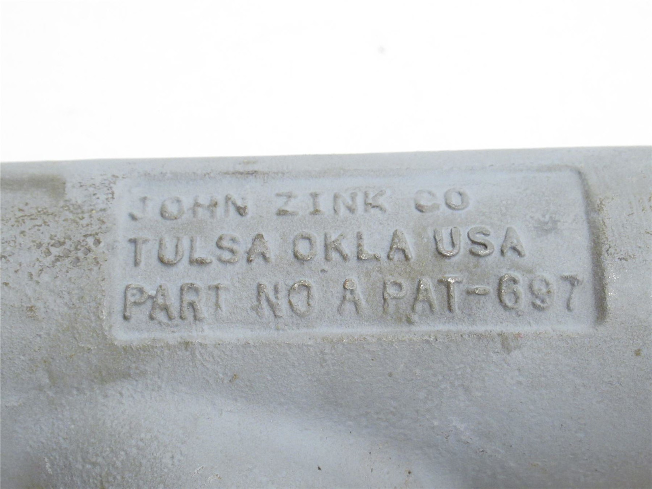 John Zink Combustion Part A; Vapor/Combustion Pipe Fitting