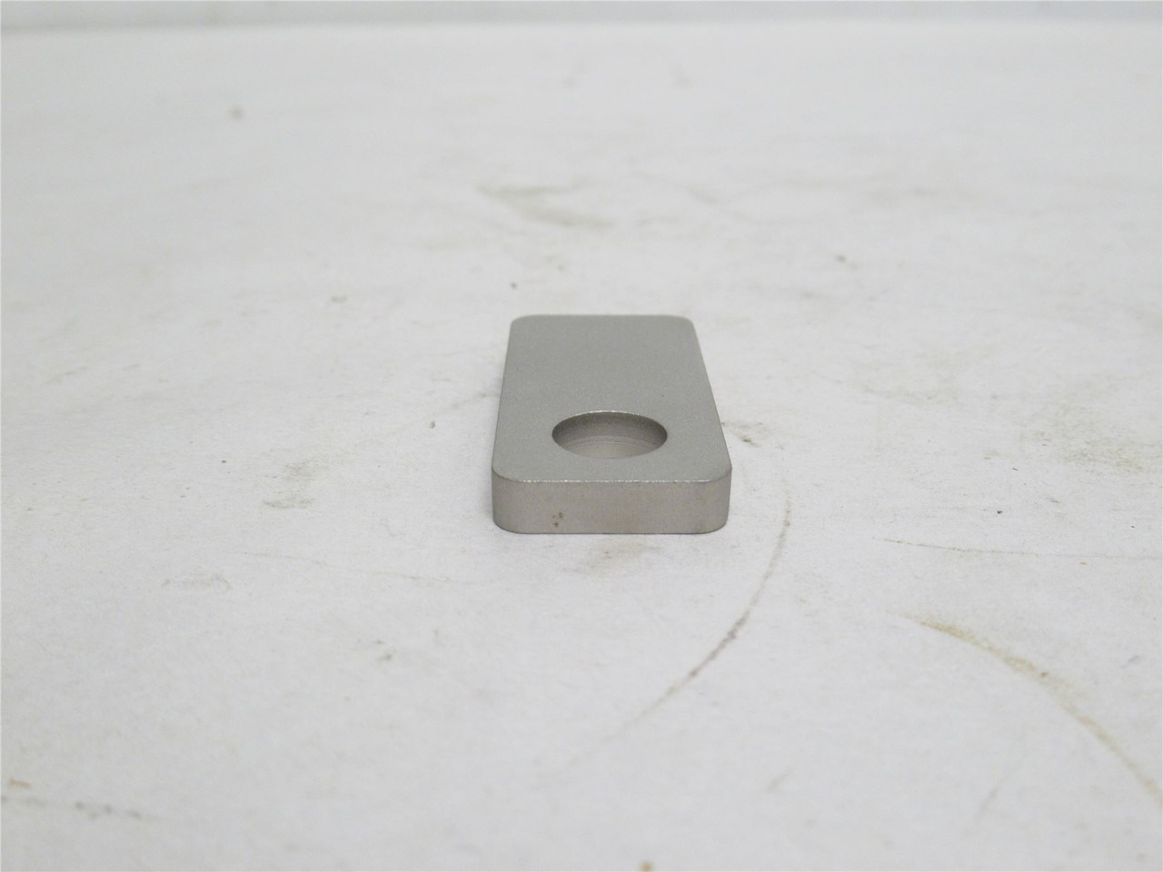 Multivac 10.820.0340; Tin Flap Lug; SS; 10.2mm Pilot Hole ID