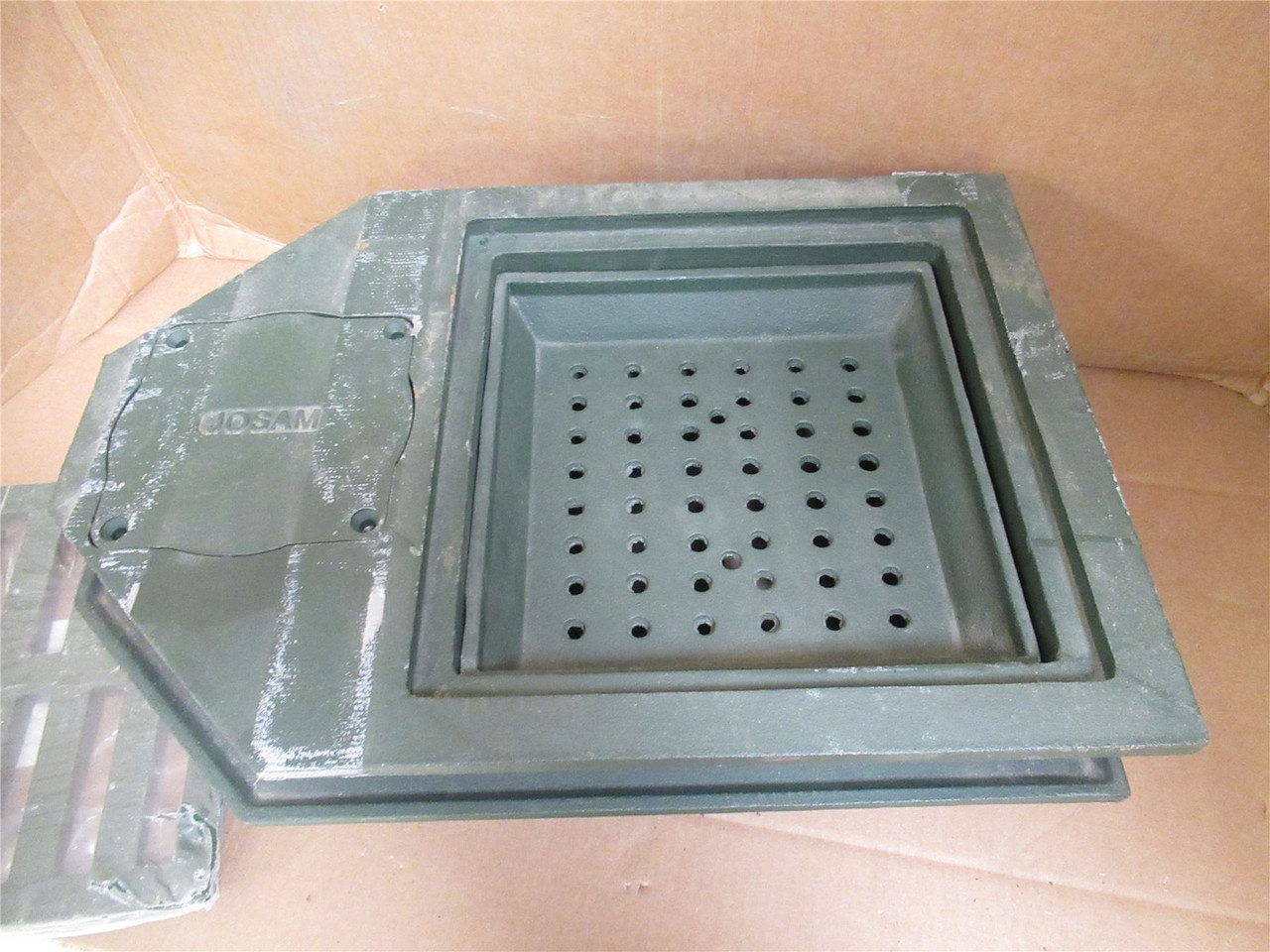 Josam 38934; Packing House Type Floor Drain; Cast Iron; 4"