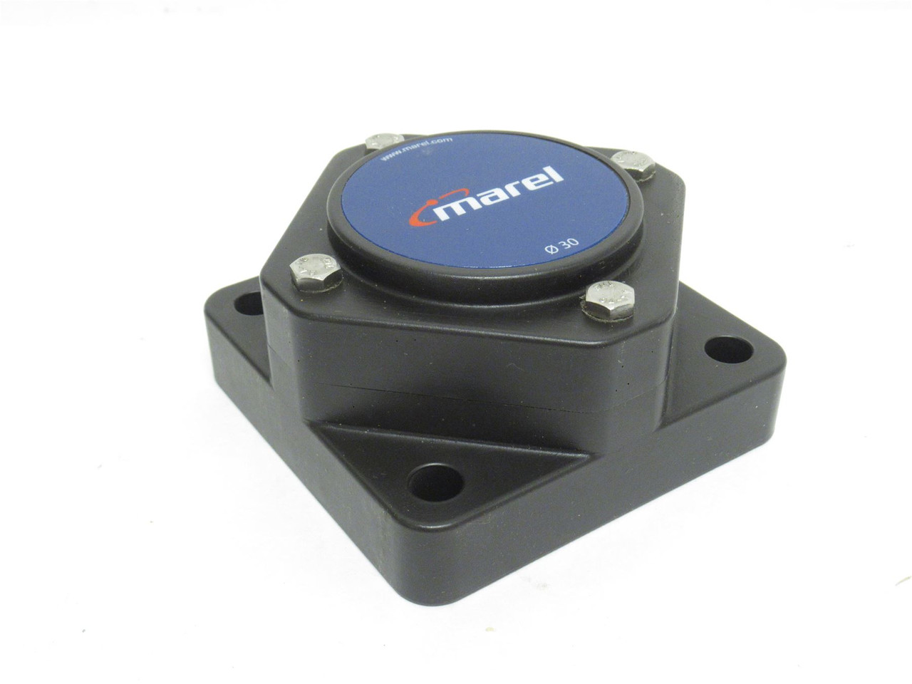 Marel 7323100301; Closed Flange Bearing; 30mmID; 4-Bolt