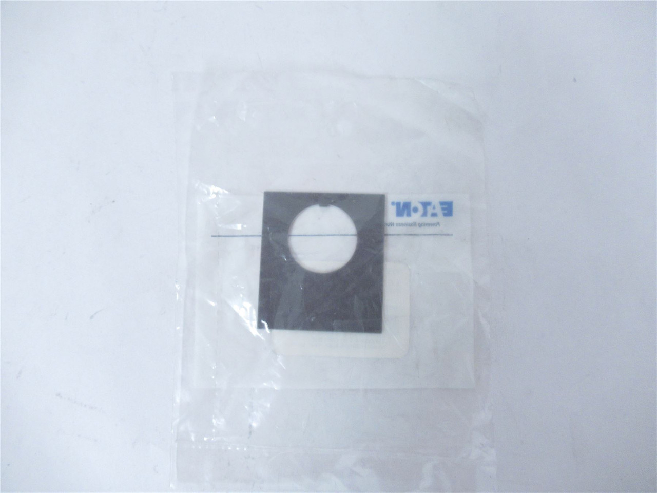 Eaton E22NL37; Legend Plate - Blank; Red