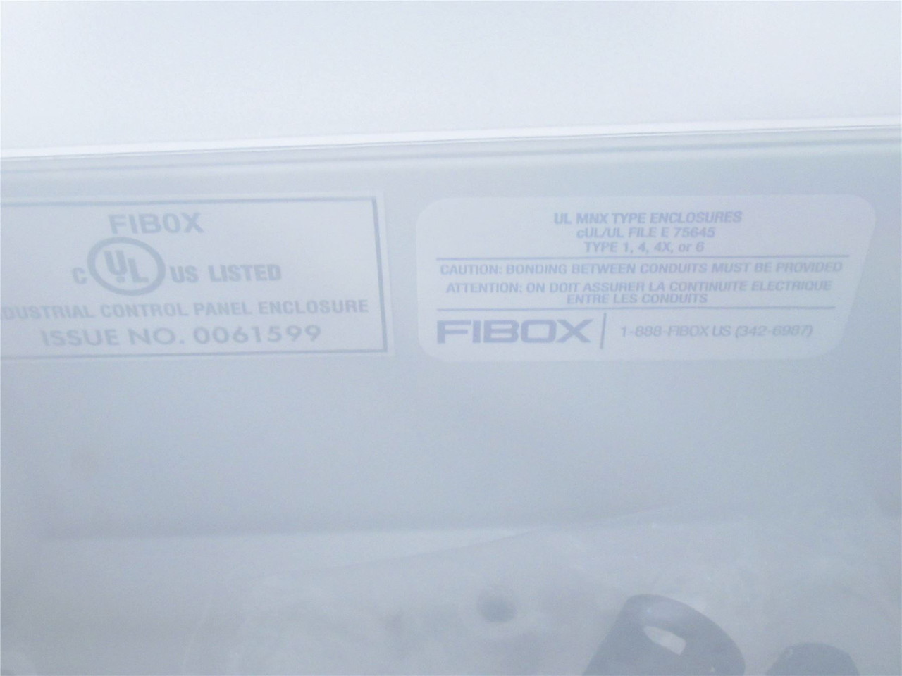 Fibox E756645; Enclosure  5"W; 5"H; 3.125"W