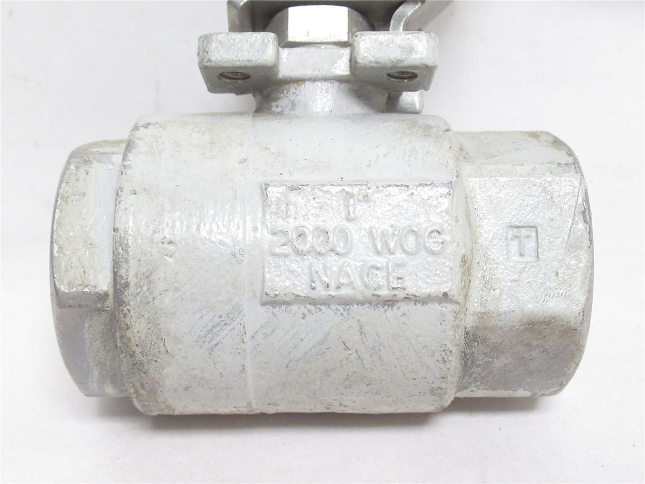 Industry-Std 796A78; Manual Two-Way Ball Valve; 1NPT; 2000WOG