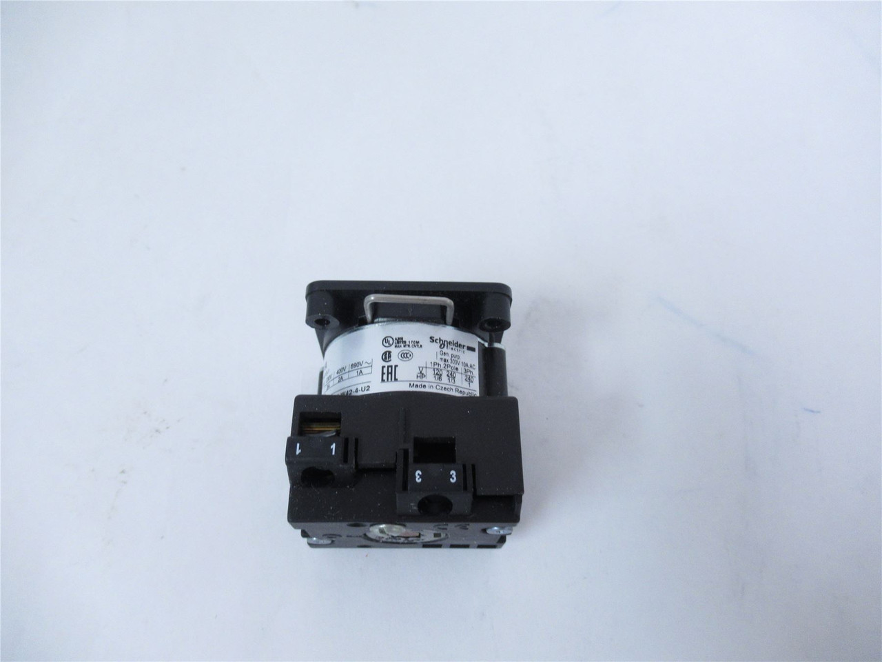 Schneider K1A001A; Cam Switch Body; 22mm; plastic; 1 pole