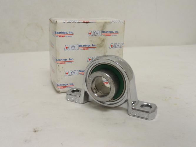 AMI MUP004; Pillow Block Bearing; 20mm ID; 2-Bolt