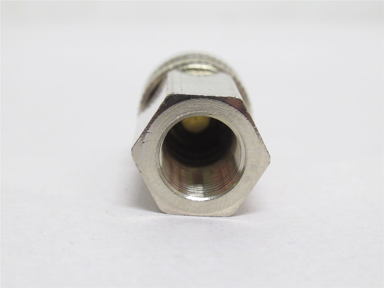 Parker 21KAIW10MPN3; Lot-5 QC Air Fitting; 1/8BSPP x 1/4" Tube