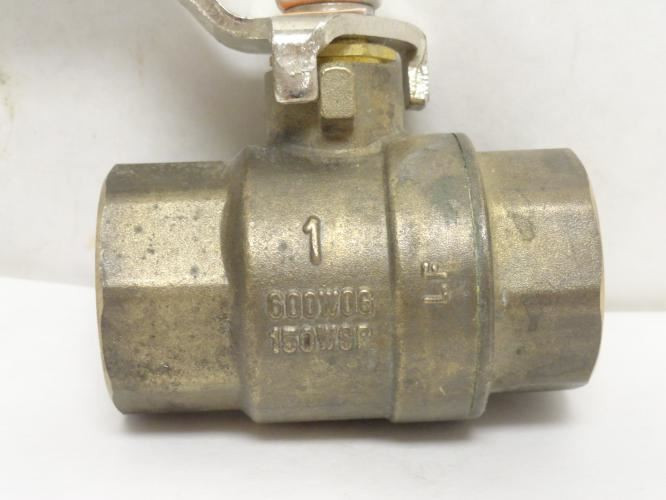 ProFitter 4205170; Lead-Free Forged Brass Ball Valve; 1FNPT