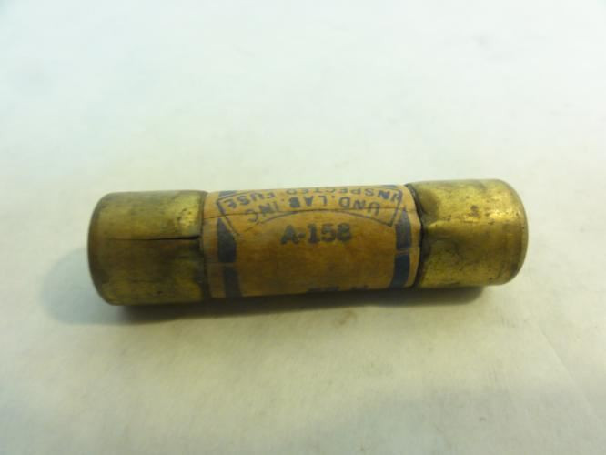Gem Electric A-158; Fuse; 15A; 250VAC