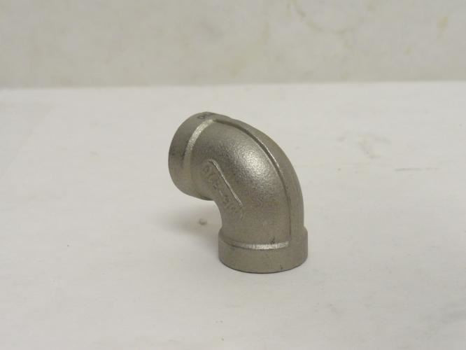 Industry-Std 6JM01; Pipe Elbow; SS-316; 90Deg; 1/4NPT