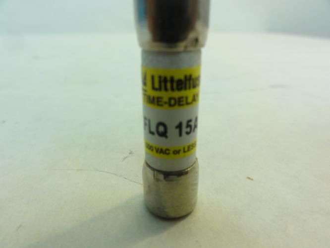 Littelfuse FLQ-15A; Fuse; 15A; 500VAC