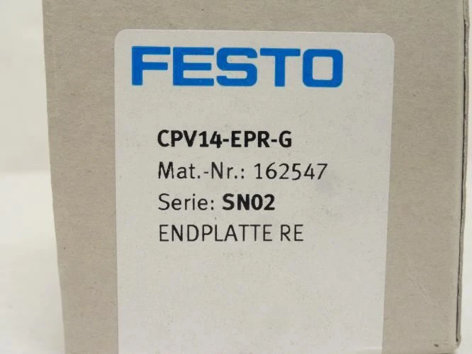 Festo CPV14-EPR-G; Manifold End Plate 162547