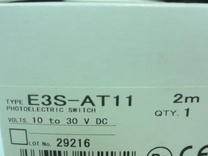 Omron E3S-AT11; Photoelectric Switch; 10-30VDC
