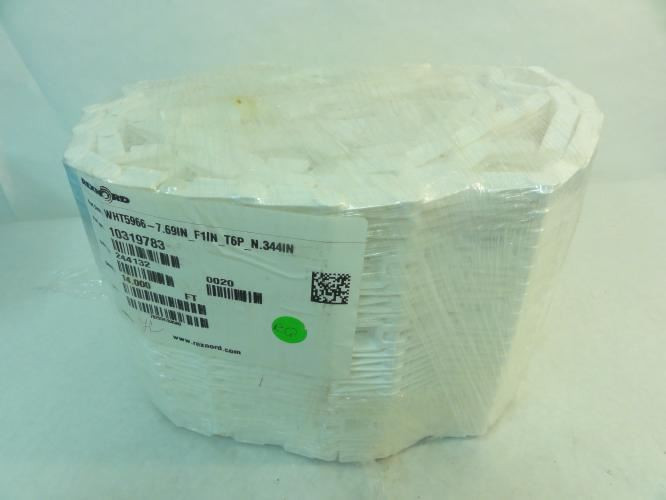Rexnord WHT5966-14; Flat Top Conveyor Chain; 7.69" W; 14FT OL