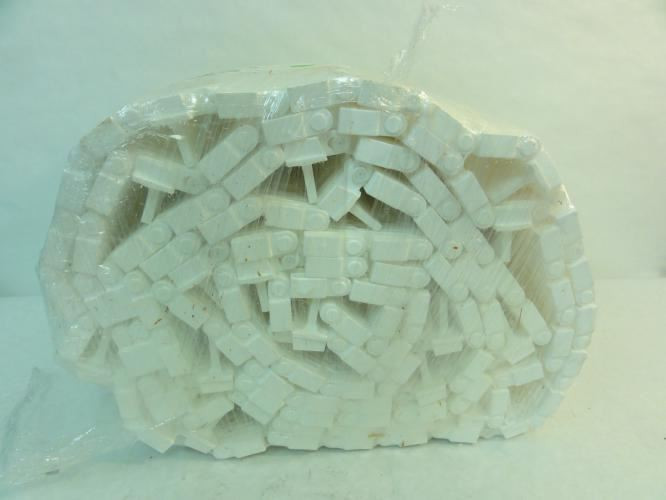 Rexnord WHT5966-14; Flat Top Conveyor Chain; 7.69" W; 14FT OL