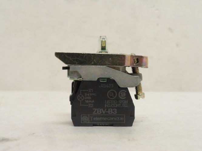 Telemecanique ZB4BWOB31; Pilot Light 38278; 24VDC