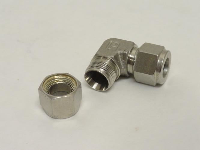 Parker 8EE8-316; Union Elbow; 90Deg; SS-316; 1/2" Compression